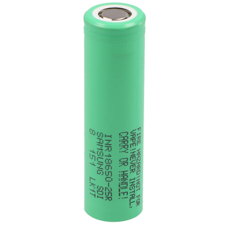 Samsung 3,7V 2500mAh ungeschützt Li-Ion Akku