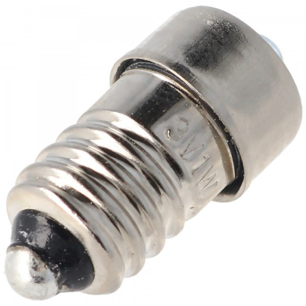 AccuCell LED Ersatzbirnchen 3V Schraubverschluss E10 LED 3V/0,33A 0,5W