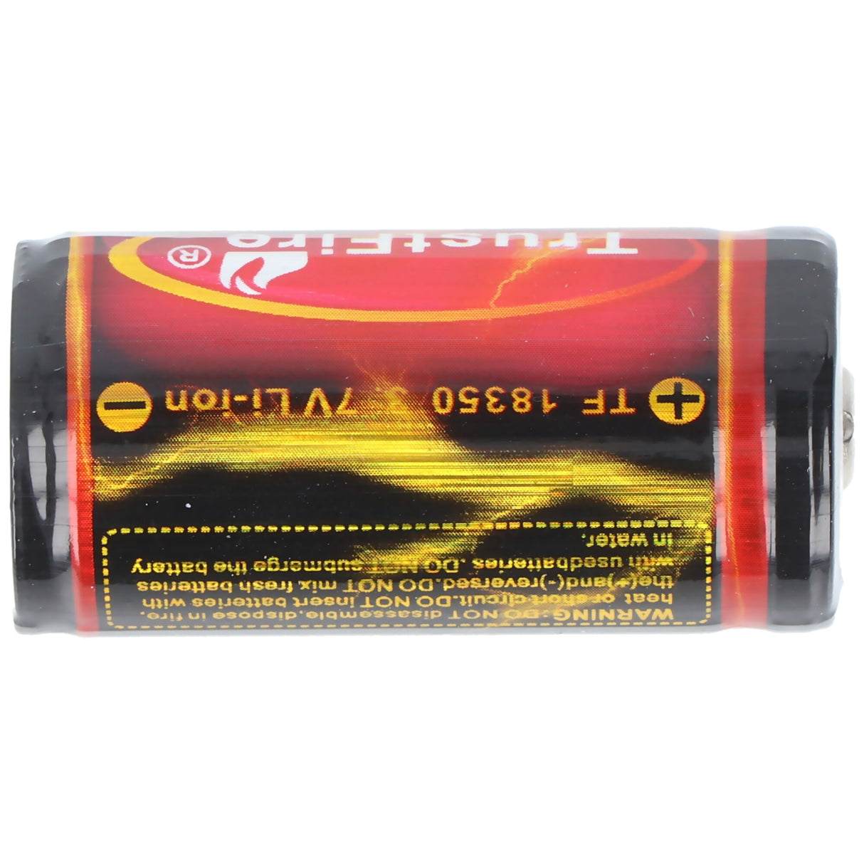 Trustfire 18350 3,7V 1200mAh geschützt Li-Ion Akku