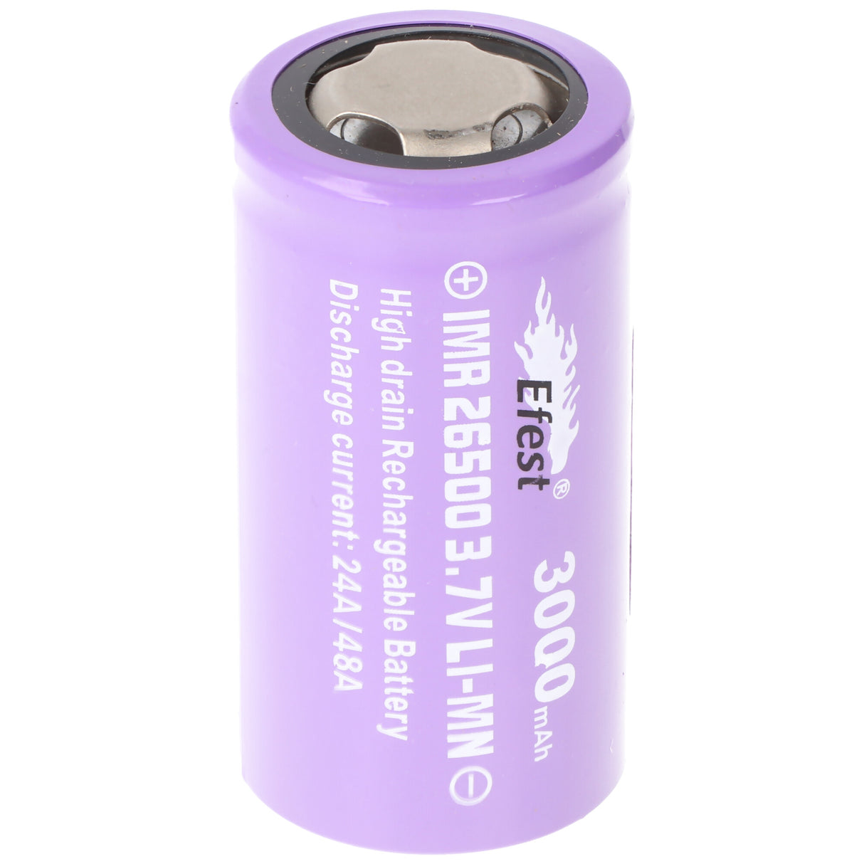 Efest IMR 26500 3,7V 3000mAh Pluspol flach Li-Ion Akku