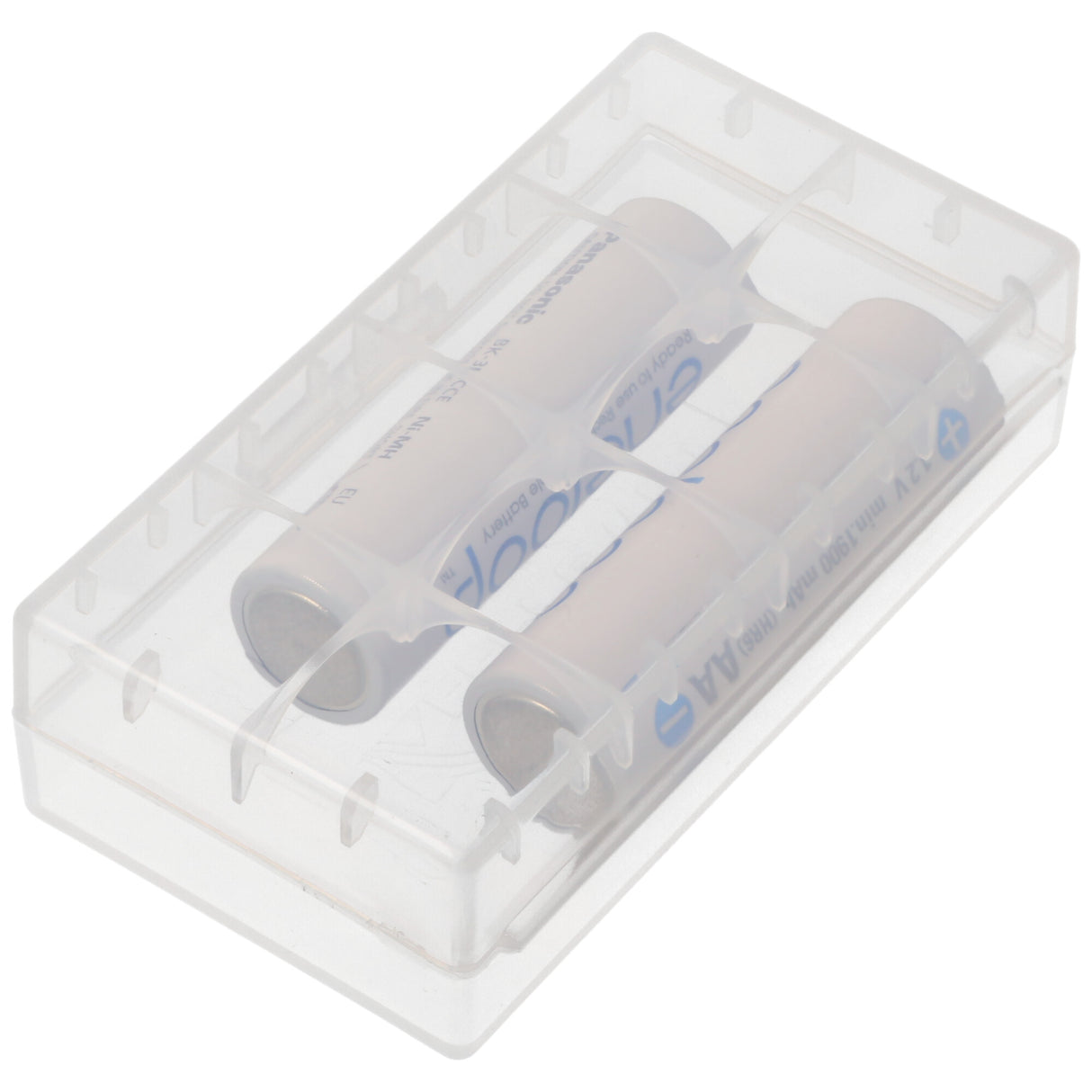 Keeppower Aufbewahrungsbox M2 für 2x 18650 geschützte Akkus bzw. 4x 18350 Innenmaße max. 70mm Länge