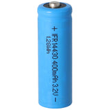 AccuCell IFR 14430 400mAh 3,2V LiFePo4 Akku mit Kopf