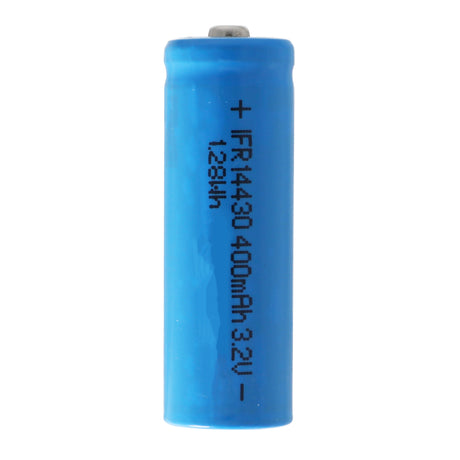 AccuCell IFR 14430 400mAh 3,2V LiFePo4 Akku mit Kopf