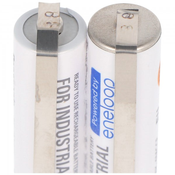 Panasonic Eneloop Philips Rasierer BT9290 Akku 2,4 Volt 800mAh AAA Lötfahnen 2mm