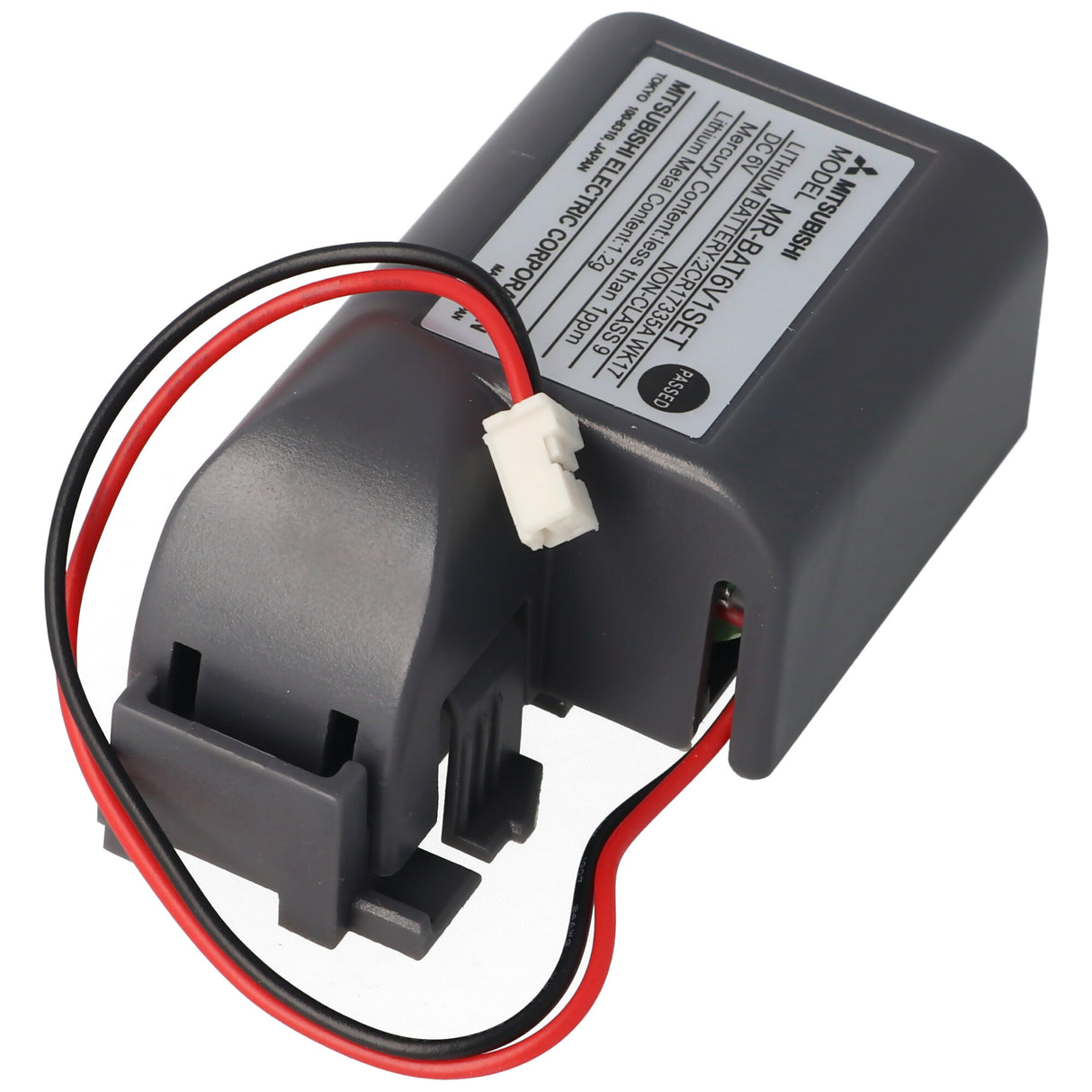 Mitsubishi Original Speicherbatterie 6V ersetzt Mitsubishi 281981 - 1800 mAh, Anschlusssytecker Typ JST PAP-02V-S