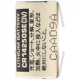 Sanyo CR14250 SE 1/2AA IEC CR14250 3V 850mAh U-Lötfahne Lithium Batterie