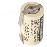 Sanyo CR14250 SE 1/2AA IEC CR14250 3V 850mAh U-Lötfahne Lithium Batterie