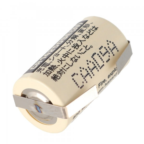 Sanyo CR14250 SE 1/2AA IEC CR14250 3V 850mAh U-Lötfahne Lithium Batterie