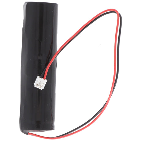 AccuCell Notleuchtenakku NiCd 2,4V 1800mAh L1x2 Sub-C mit Kabel und Stecker passend für RZB GSUN3 671707.002