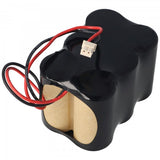 AccuCell Nachbau Akku exakt passend für den 6MR2400SCY4C Akku für Kathrein Messgeräte Golden Power 6MR2400SCY4C