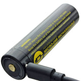 AccuCell 18650 3,7V 2600mAh mit USB-Ladeanschluss Li-Ion Akku