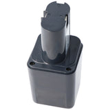 AccuCell Akku passend für Bosch 2607300002 9,6 Volt 2Ah schmal Abmessungen 126x70x54mm und Bilder exakt vergleichen