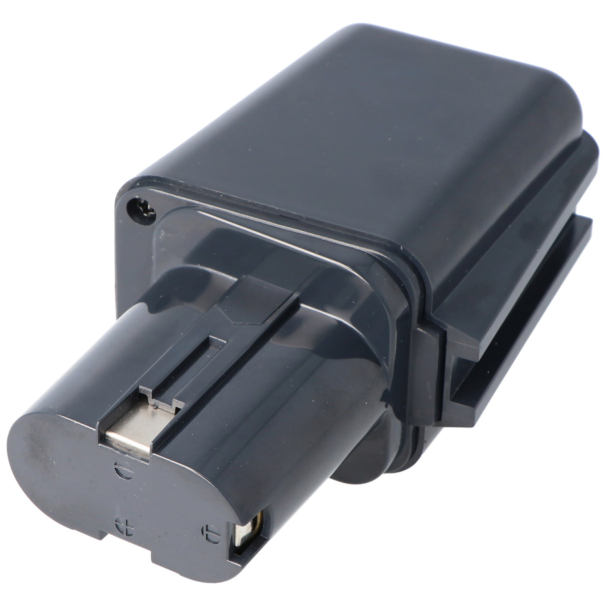 AccuCell Akku passend für Bosch 2607300002 9,6 Volt 2Ah schmal Abmessungen 126x70x54mm und Bilder exakt vergleichen