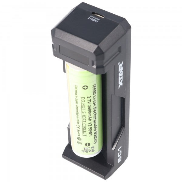 XTAR Schnell-Ladegerät für Li-Ion Akku 3,6 - 3,7V 20700, 21700 bis 75mm