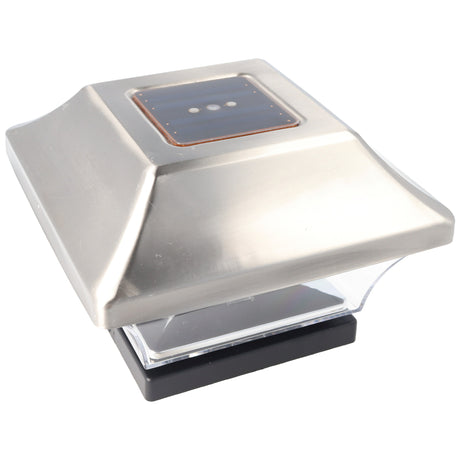 EZ Solar Zaunpfostenleuchte Solar LED Leuchte für Zaunpfähle