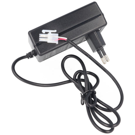 AccuCell Schnell-Ladegerät exakt passend für den roma Rollladen 4511670 Akku 12V 800mAh