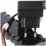 AccuCell Ladegerät für Roto ZEL Akku 12V RT2 SF G2, Ansmann 2412-3011, WDT-S RT2 SF G2/G3/G4, 100-240 Volt 1000mA Ladestrom