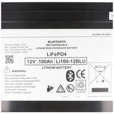 XCell 12V LiFePO4 Akku 100Ah Pro Ultimate inkl Bluetooth Blei Akku AGM Ersatz