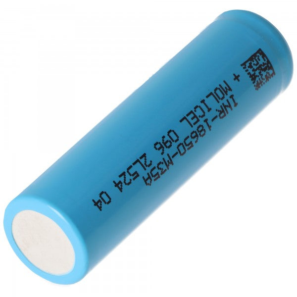 Molicel INR18650-M35A 3500mAh 10A Li-Ion Akku, 3,6V - 3,7V ungeschützt, flat top