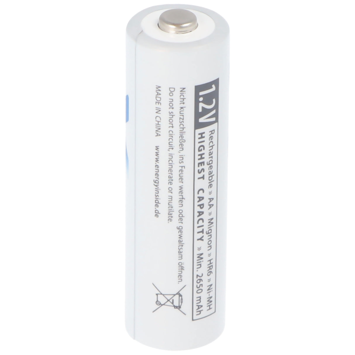 XCell 2900mAh Mignon AA Akku Ni-MH 1,2 Volt, verpackt in Folie (4 St.)