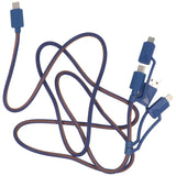 Xtar 3A USB-Ladekabel USB-PDC-3 Multifunktionales USB-Daten und Lade Kabel 1,2 Meter bis 3A max. 65W