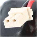 AccuCell Notleuchtenakku NiMH 3,6V 1500mAh F1x3 Mignon AA mit 110mm Kabel und Stecker, ersetzt Beghelli 415097001