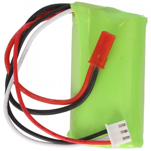 AccuCell Akku für Drohne Multicopter Quadrocopter Revell 43965 650mAh 7.4V Li-Ion