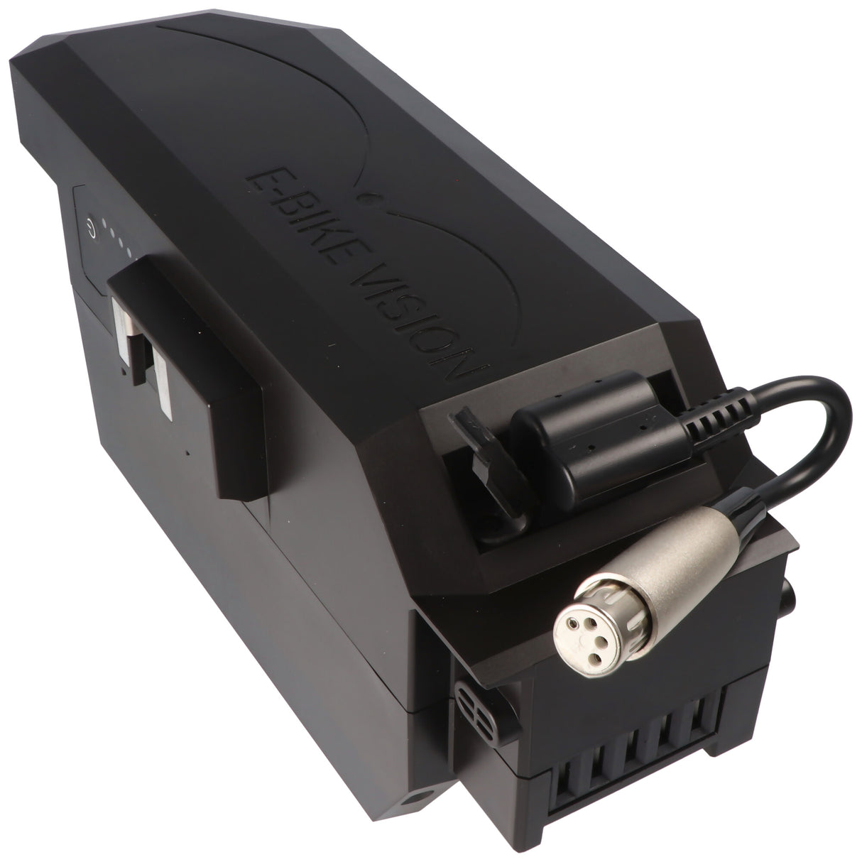 E-Bike Vision Lade-Adapter nur passend für den Panasonic Next Generation Akku, Kabel mit Stecker XLR 4-polig