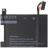 AccuCell Akku passend für Dell G8VCF Li-Ion Akkutyp DXGH8, OH754V, 0H754V, 7,6V, 6300mAh