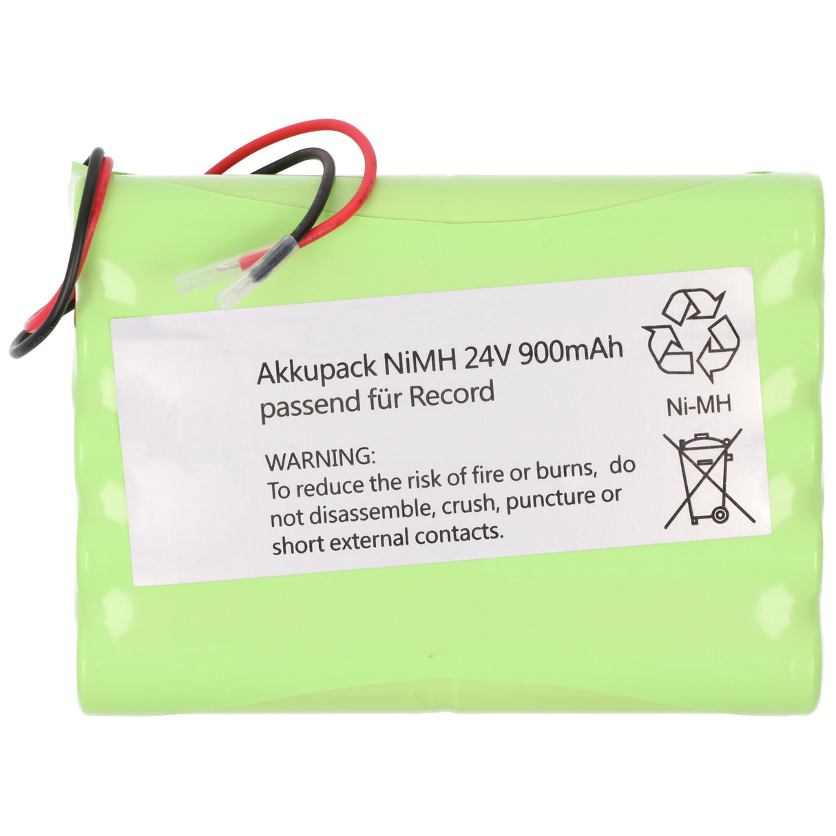 AccuCell Akku für Türsteuerung NiMH 24V 900mAh passend für Record