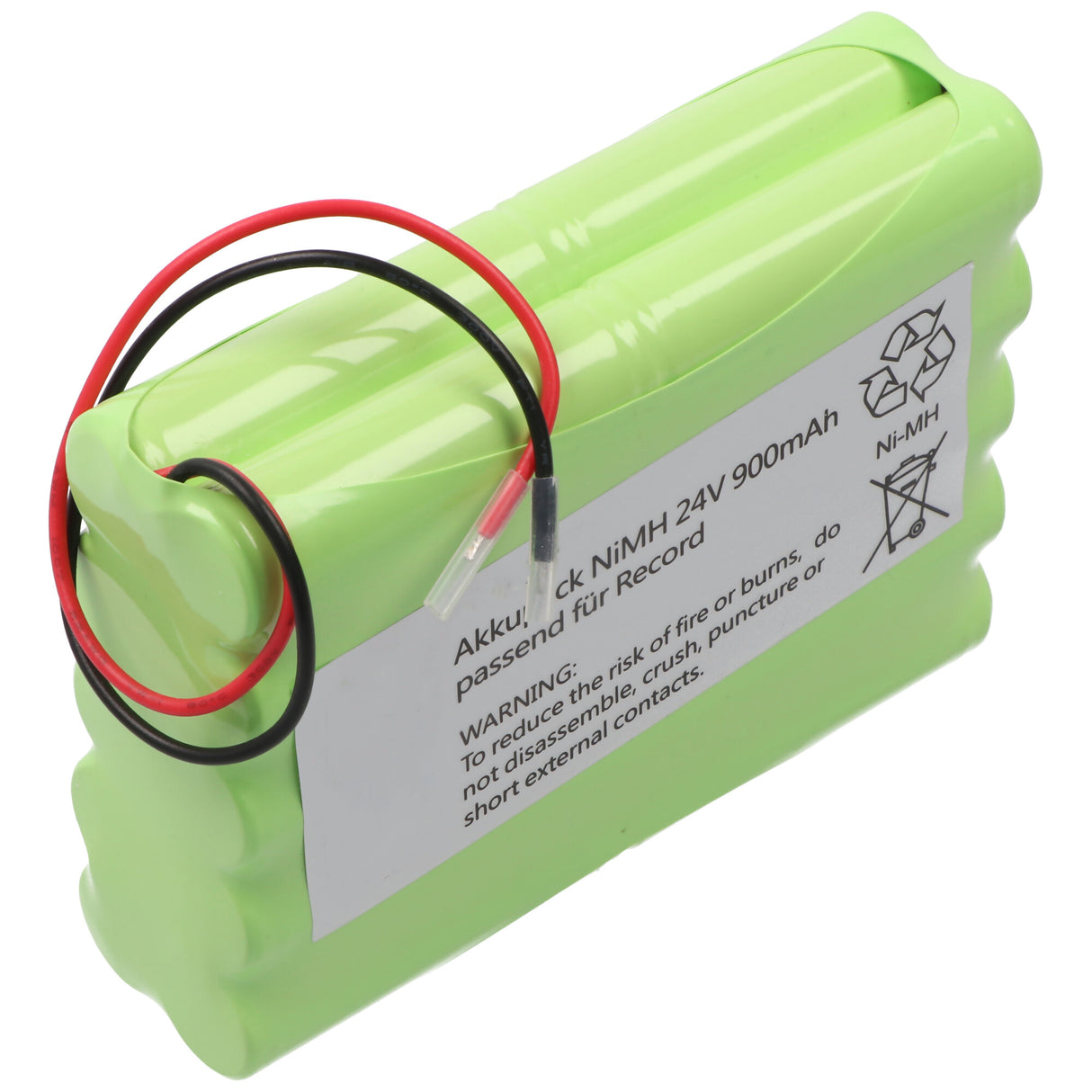 AccuCell Akku für Türsteuerung NiMH 24V 900mAh passend für Record