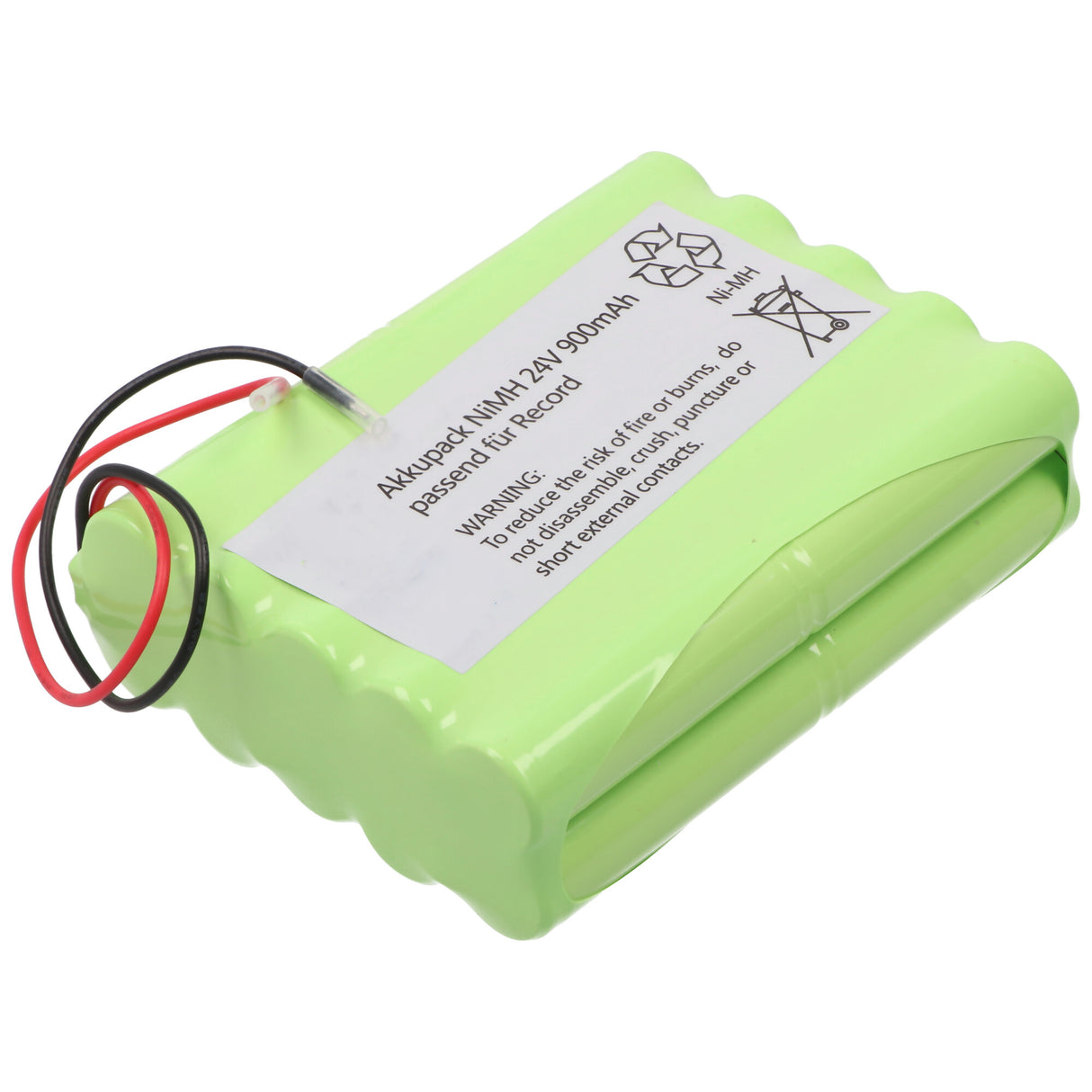 AccuCell Akku für Türsteuerung NiMH 24V 900mAh passend für Record