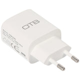 AccuCell Ladeadapter USB - 2,4A 2-Port Multiadapter - weiß