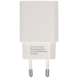 AccuCell Ladeadapter USB - 2,4A 2-Port Multiadapter - weiß