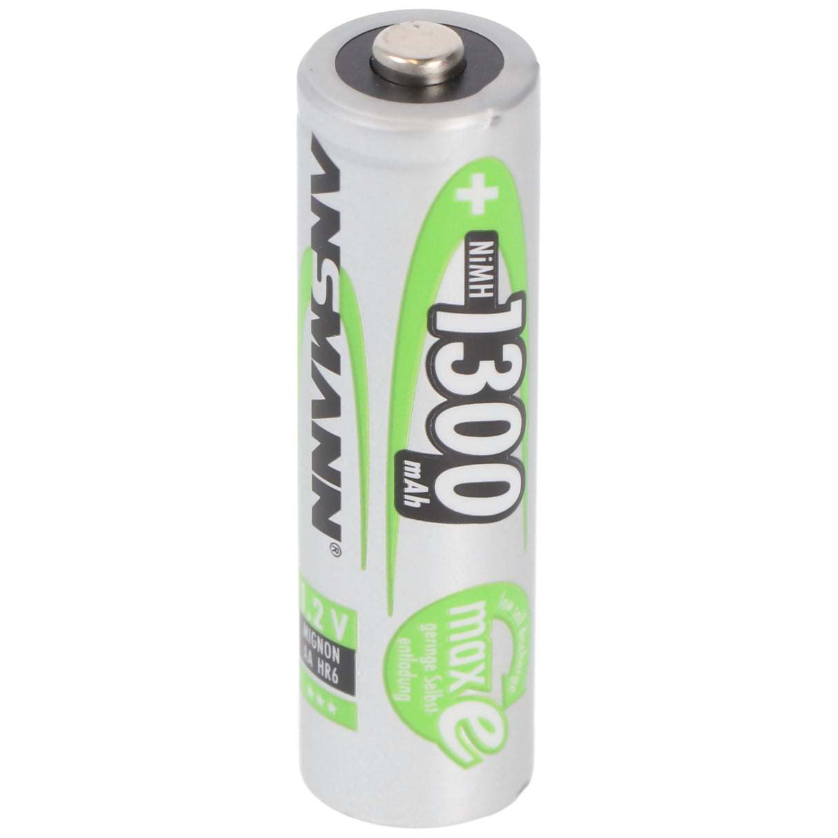 Ansmann NiMH-Akku Mignon AA LR6 1300mAh