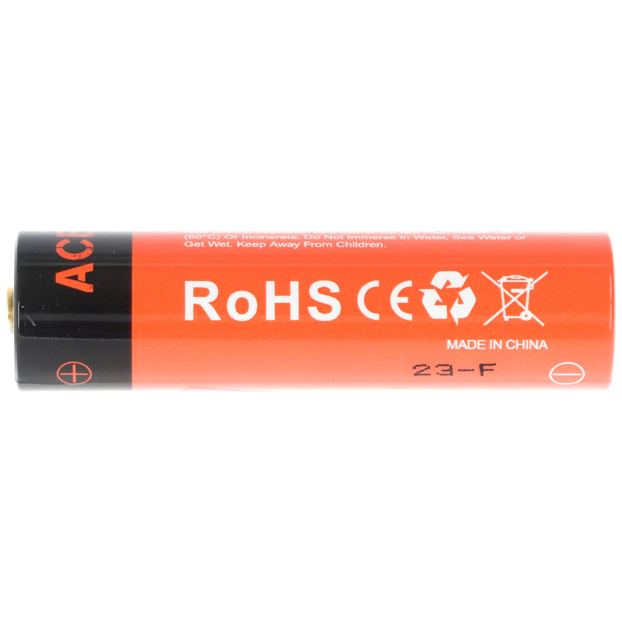 AceBeam 18650 Li-Ion Akku 3,7V 3100mAh mit Schutzschaltung