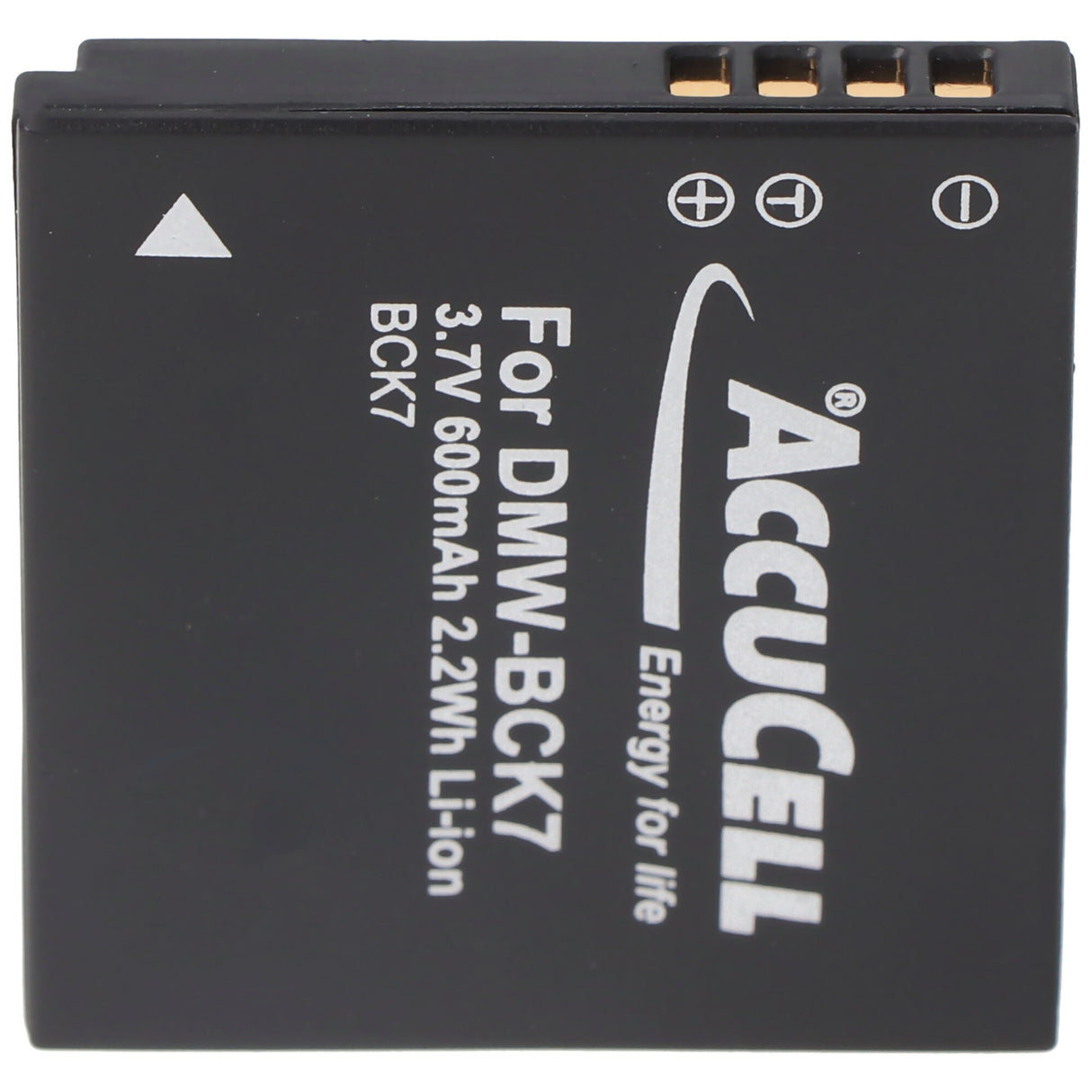 AccuCell Akku passend für Panasonic DMW-BCK7 Akku ACD-341, DMW-BCK7GK, NCA-YN101G, SDBCK7, DMW-BCK7, DMW-BCK7PP, NCA-YN101H, DMW-BCK7E