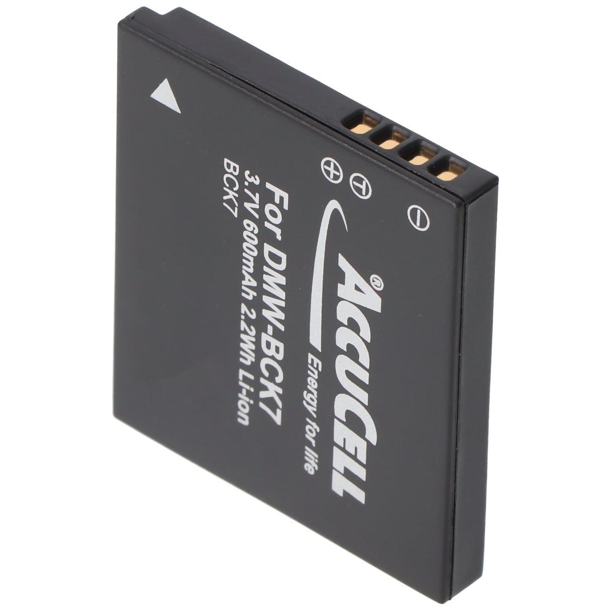 AccuCell Akku passend für Panasonic DMW-BCK7 Akku ACD-341, DMW-BCK7GK, NCA-YN101G, SDBCK7, DMW-BCK7, DMW-BCK7PP, NCA-YN101H, DMW-BCK7E