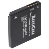 AccuCell Akku passend für Panasonic DMW-BCK7 Akku ACD-341, DMW-BCK7GK, NCA-YN101G, SDBCK7, DMW-BCK7, DMW-BCK7PP, NCA-YN101H, DMW-BCK7E