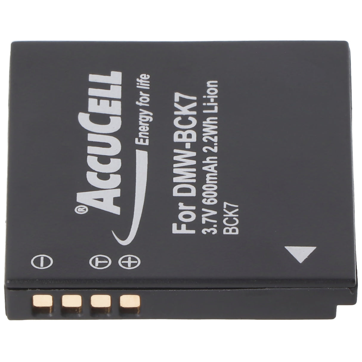 AccuCell Akku passend für Panasonic DMW-BCK7 Akku ACD-341, DMW-BCK7GK, NCA-YN101G, SDBCK7, DMW-BCK7, DMW-BCK7PP, NCA-YN101H, DMW-BCK7E