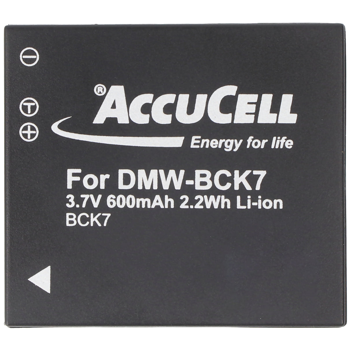 AccuCell Akku passend für Panasonic DMW-BCK7 Akku ACD-341, DMW-BCK7GK, NCA-YN101G, SDBCK7, DMW-BCK7, DMW-BCK7PP, NCA-YN101H, DMW-BCK7E