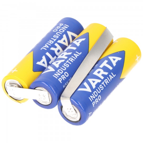 Varta Batteriepack F1x3 Bogen 4,5V 2600mAh 3er-Pack 4.5V, Abmessungen ca. 50,7 x 41,5 x 16,4mm