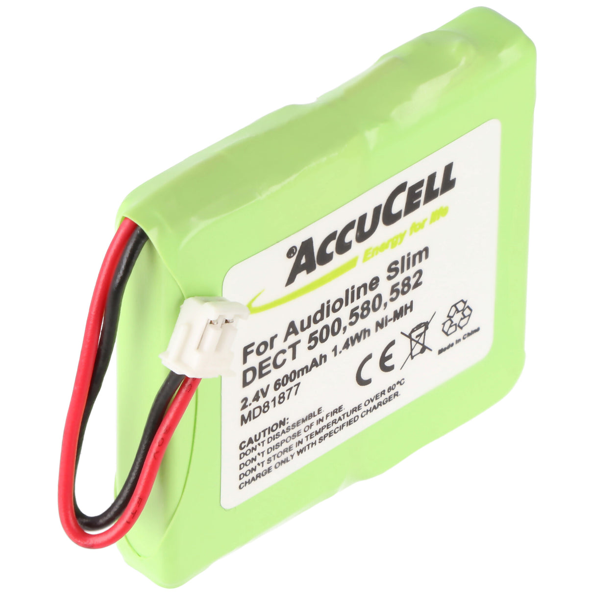 AccuCell Akku passend für MEDION MD83877 2,4 Volt