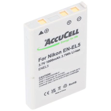 AccuCell Akku passend für Klicktel Navigator K5, 1000mAh