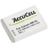 AccuCell Akku passend für Canon NB-5L Digicam IXUS 800 IS NB-5LH