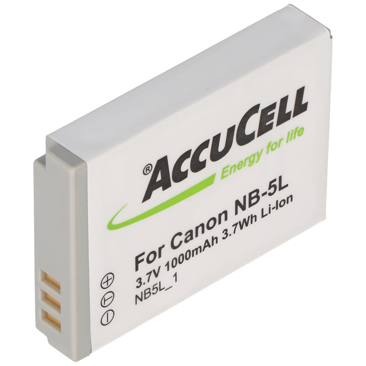 AccuCell Akku passend für Canon NB-5L Digicam IXUS 800 IS NB-5LH