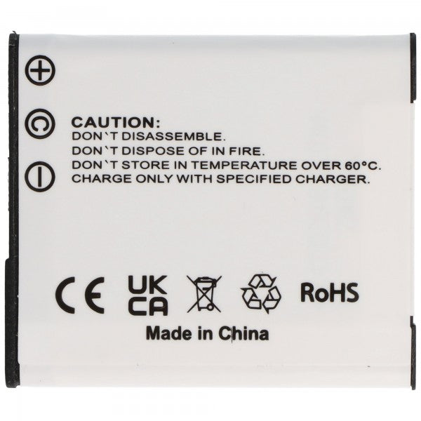 AccuCell Akku passend für Sony NP-BN1 Akku Typ N kein Original Akku 580-630mAh