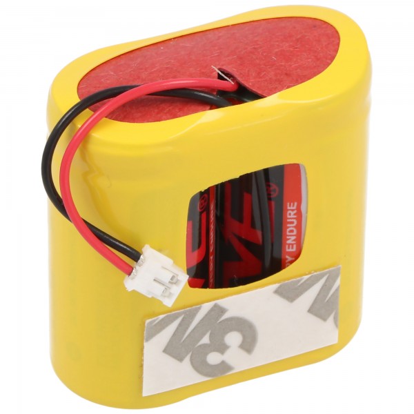AccuCell Batterie 3V passend für Panasonic CR-23ZCF2CN, Glutz 271964 Batteriepack