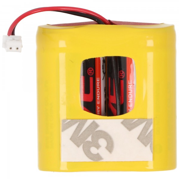 AccuCell Batterie 3V passend für Panasonic CR-23ZCF2CN, Glutz 271964 Batteriepack
