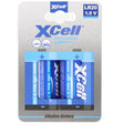 Xcell Batterie Alkaline Mono, LR20, D, 61,5x34,2mm, 2er Blister
